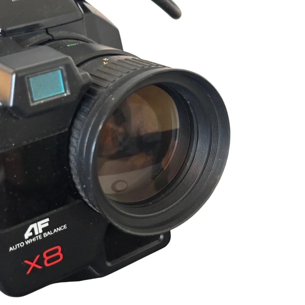 Panasonic AG-400 S-VHS Reporter Camcorder Vintage Digital CCD Camera Tested READ